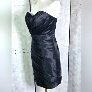 ANDREW ADELA Strapless Dress